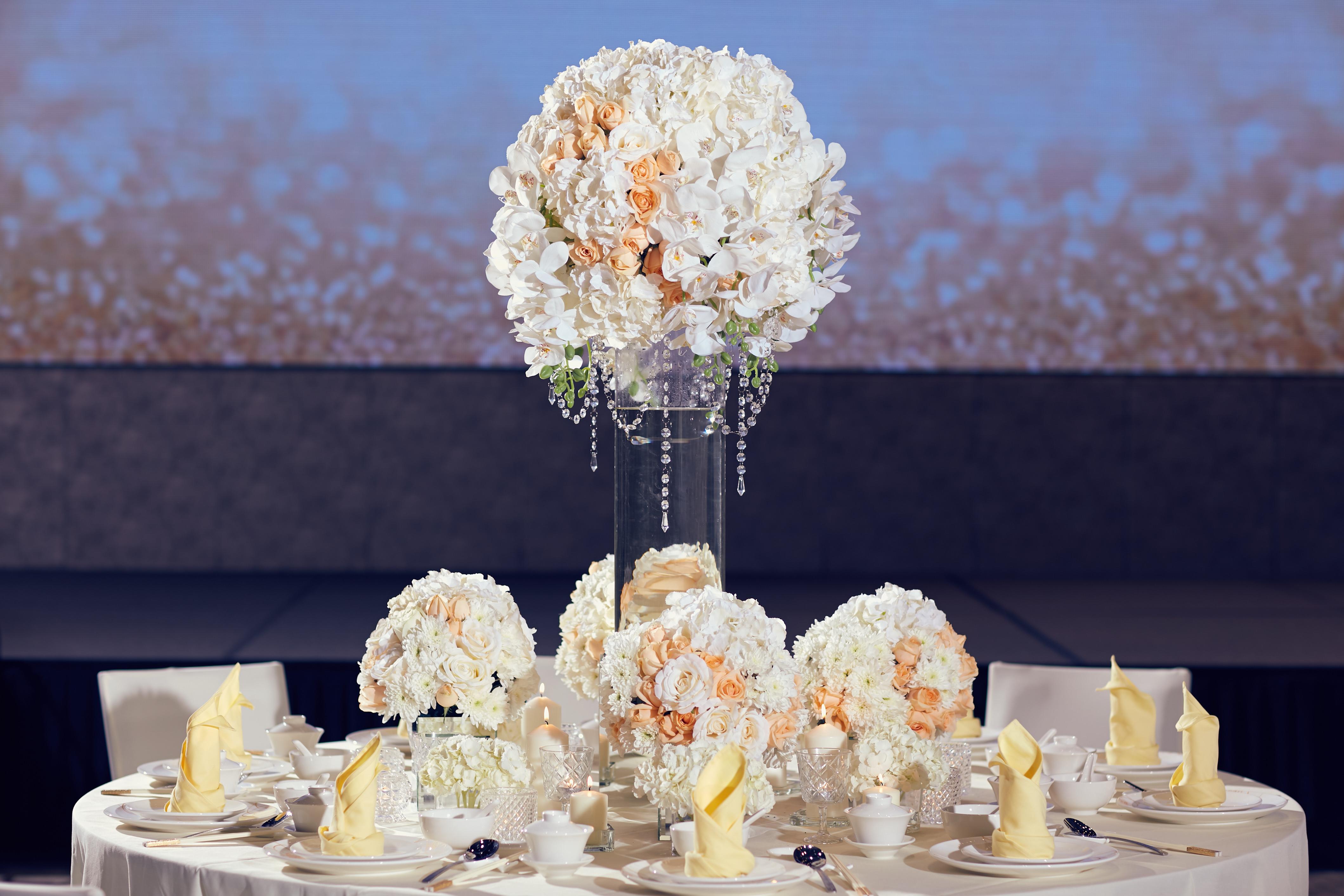 ג'נטינג היילנדס Grand Ion Delemen Hotel מראה חיצוני תמונה A table decorated with flowers