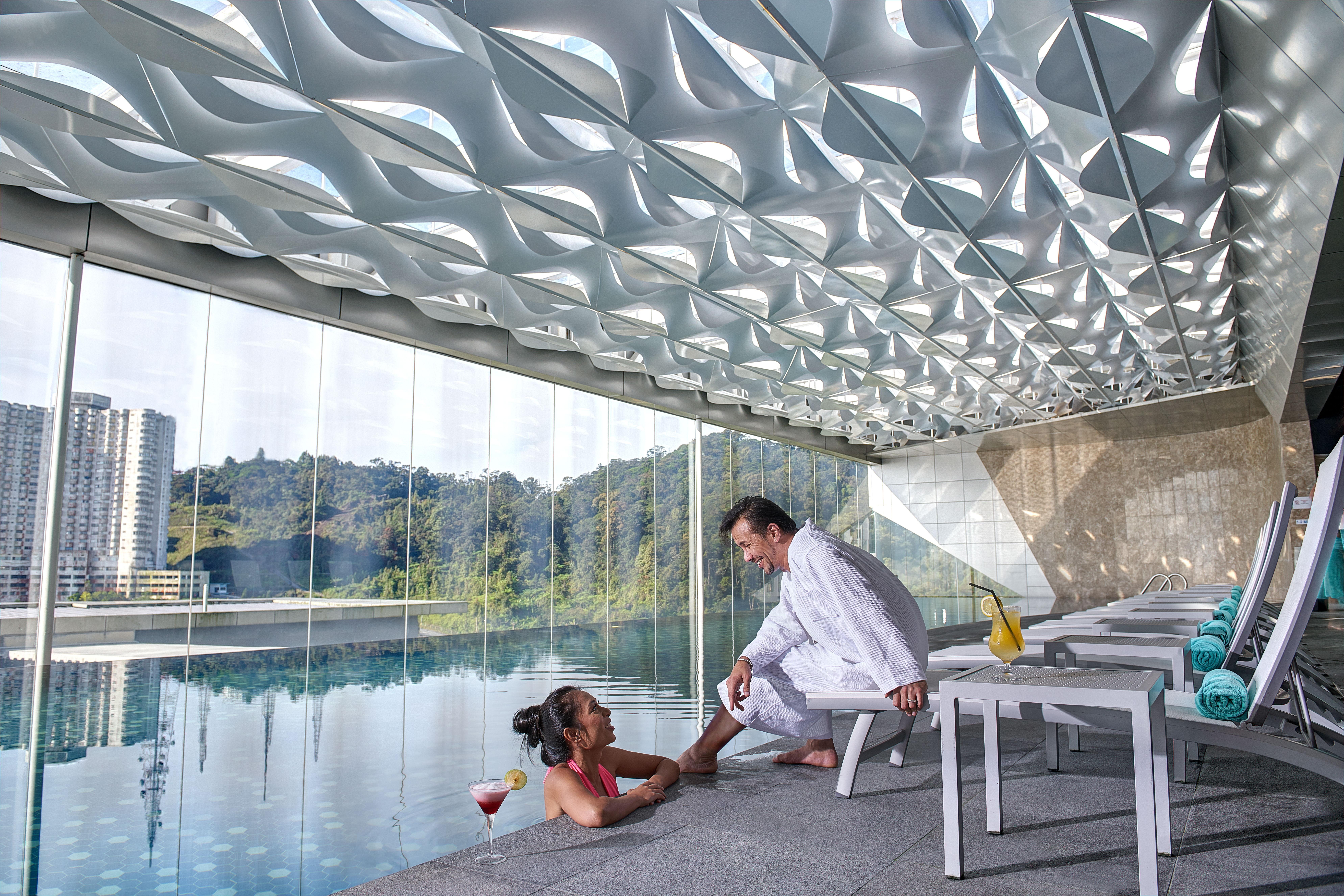 ג'נטינג היילנדס Grand Ion Delemen Hotel מראה חיצוני תמונה The Sky Pool