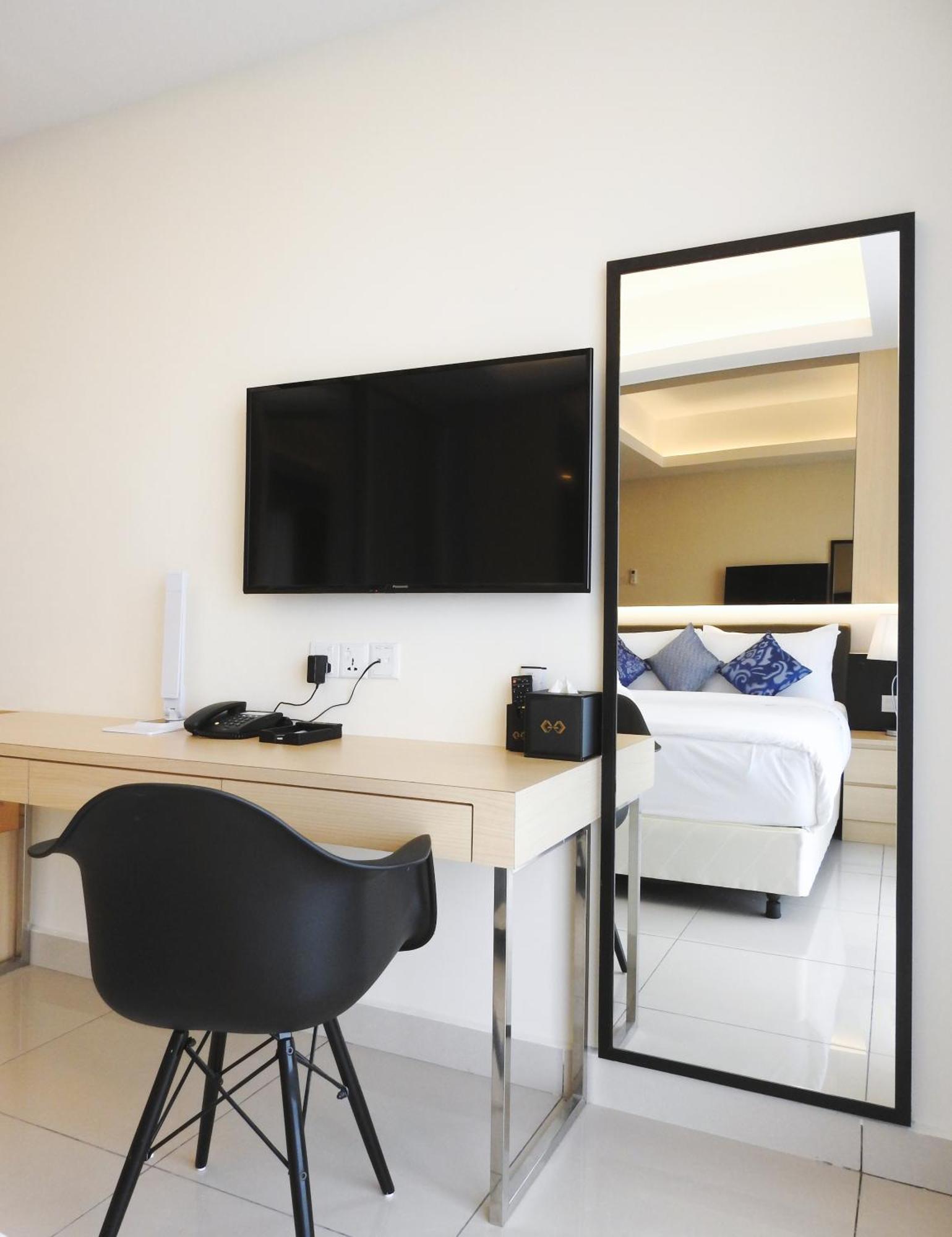ג'נטינג היילנדס Grand Ion Delemen Hotel מראה חיצוני תמונה A television in a hotel room